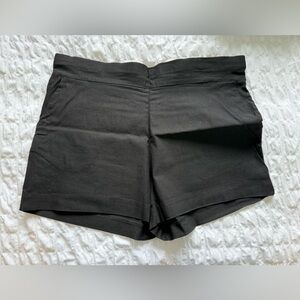 JAMfit Women's Chino Shorts-4"Inseam, High Waisted,Elastic w/ 2 Front Po…